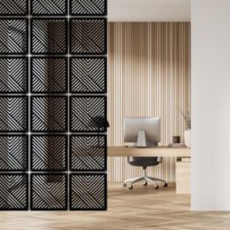 Home Office Interior Design - 레이저 커팅 인테리어 장식 스크린 패널