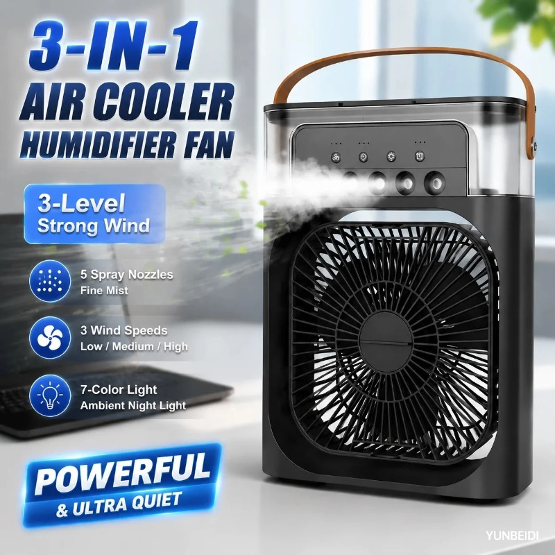 LED 조명, 가습기, 타이밍 기능을 갖춘 3-in-1 - Home Office Gadgets 리뷰 및 가격