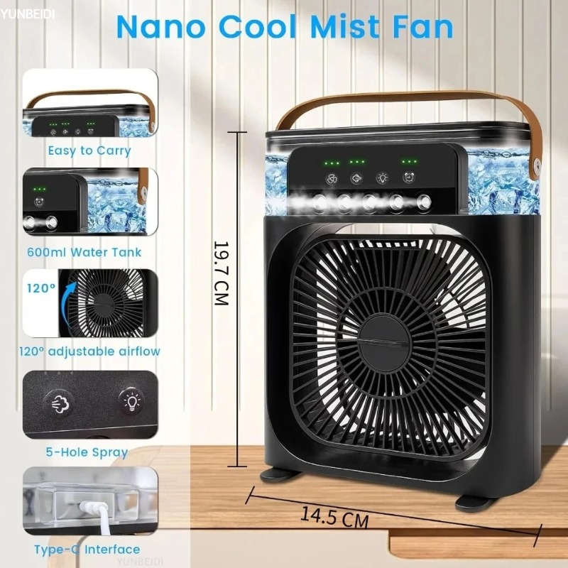 LED 조명, 가습기, 타이밍 기능을 갖춘 3-in-1 - Home Office Gadgets 리뷰 및 가격