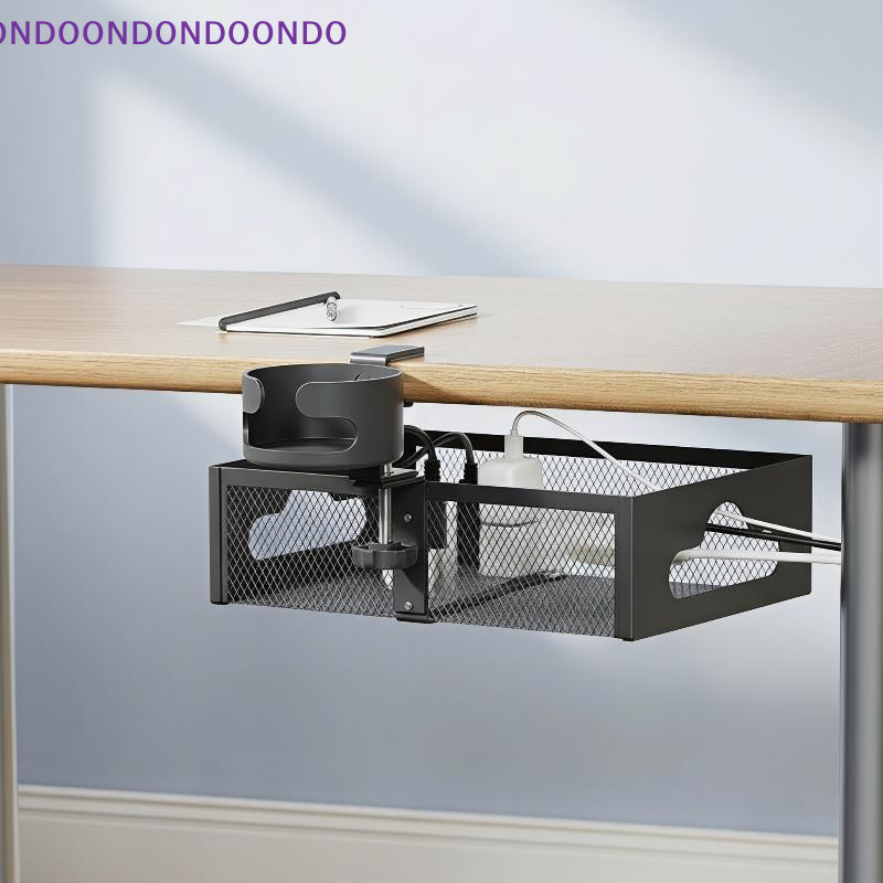 금속 책상 클램프 정리함, 컵 홀더, 메쉬 서랍 포함, - Home Office Desk With Drawers 리뷰 및 가격