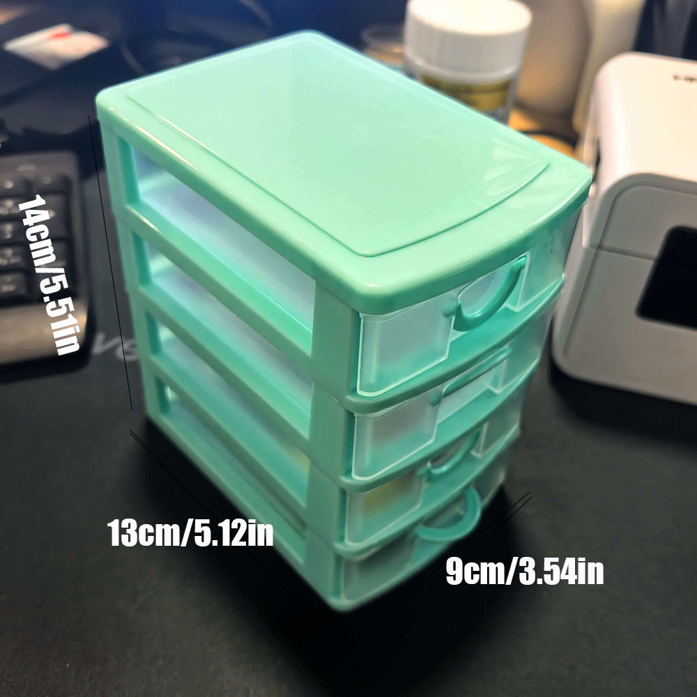 4단 서랍형 보석 보관함, 라인스톤 보관함, 투명 귀걸 - Home Office Desk With Drawers 리뷰 및 가격