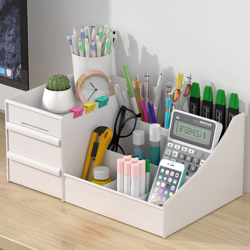 대용량 새 서랍 메이크업 보관 상자 화장품 주최자 보석 - Home Office Desk With Drawers 리뷰 및 가격