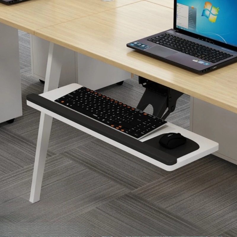 책상 아래 슬라이딩 서랍형 키보드 트레이, 마우스 패드 - Home Office Desk With Drawers 리뷰 및 가격