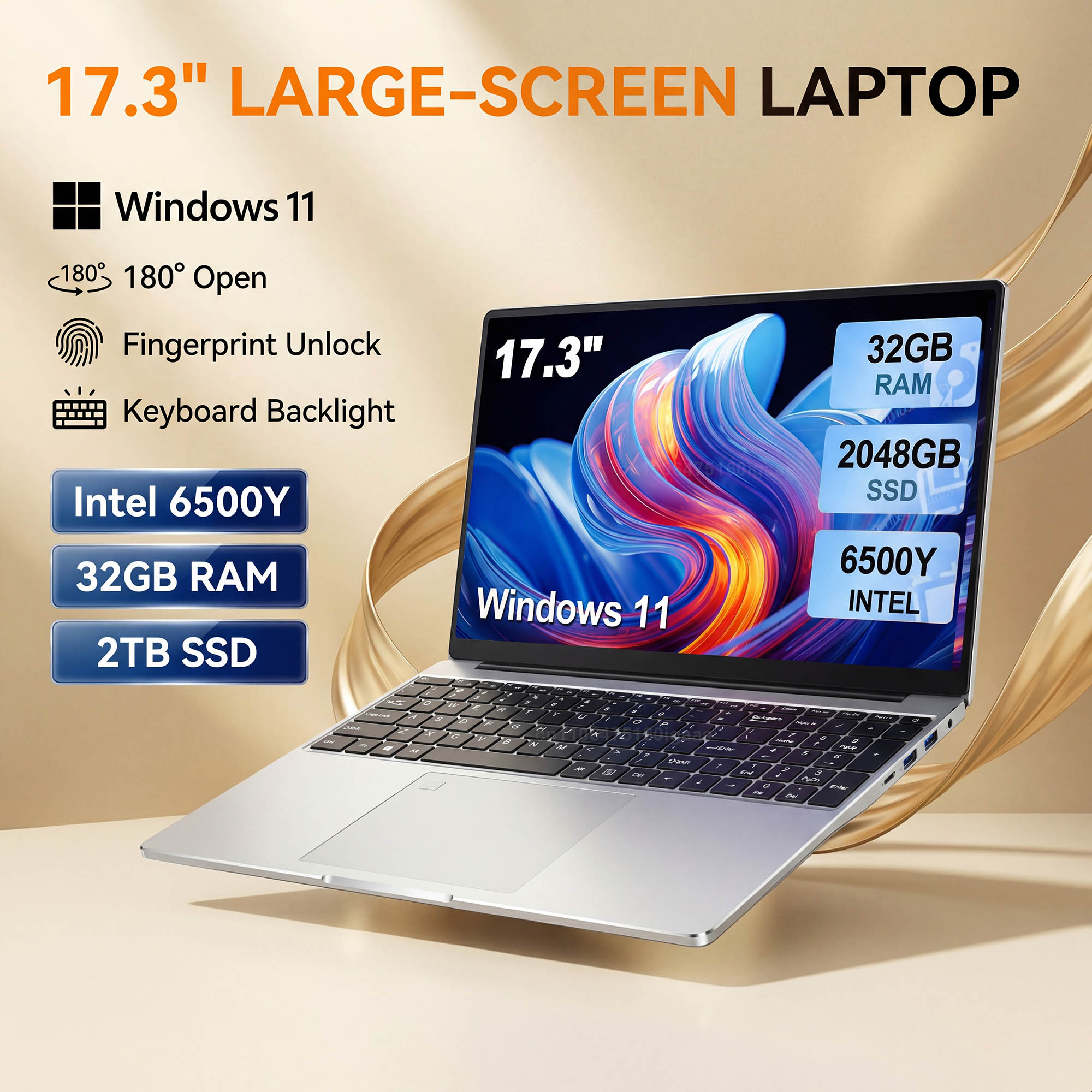 HOT 17.3인치 대형 화면 노트북 인텔 6500Y  - Home Office Laptop 리뷰 및 가격