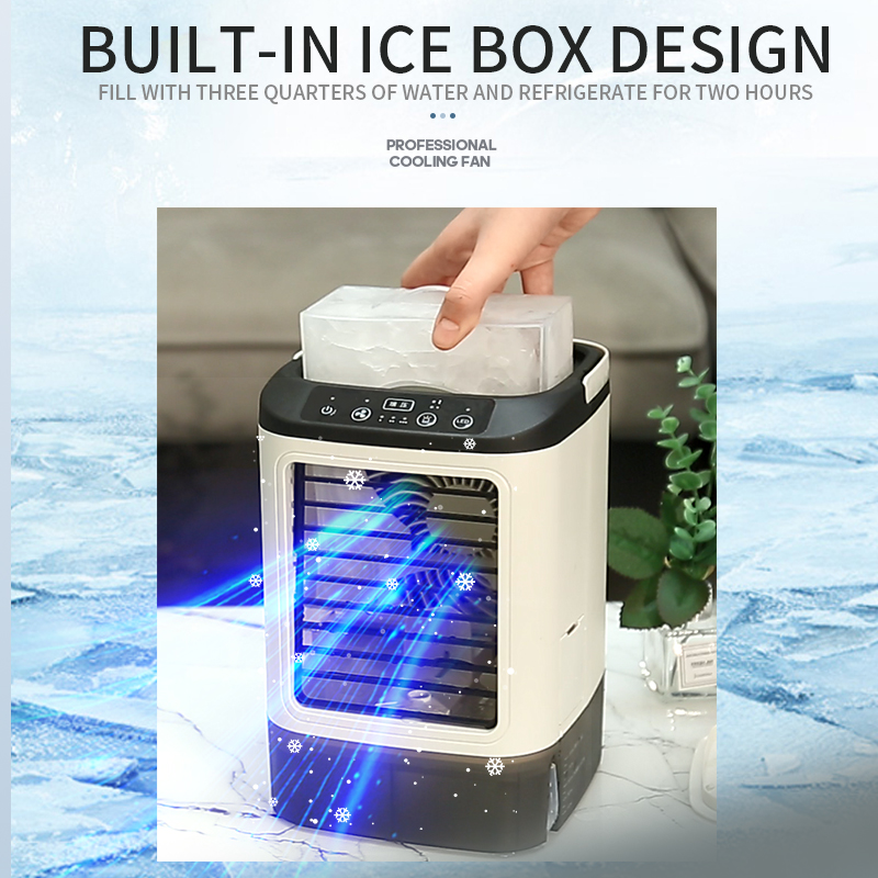 USB 휴대용 미니 에어컨 팬, 3단 속도 조절, 가정 - Home Office Gadgets 리뷰 및 가격