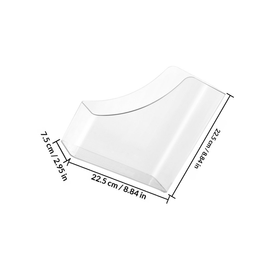 2Pcs 투명 파일 주최자 잡지, 책, 편지, 사무실, - Home Office Library 리뷰 및 가격