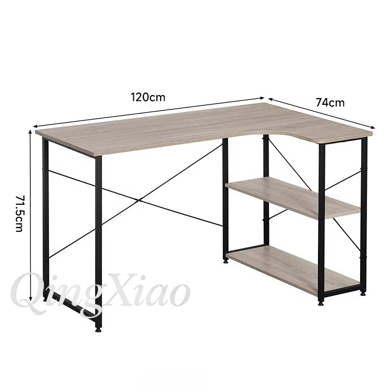 L자형 코너 책상, 책장이 통합된 벽걸이 테이블 캐비닛 - Home Office Desk With Drawers 리뷰 및 가격