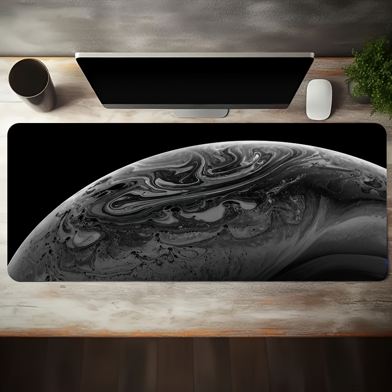 마우스패드는 대리석 디자인으로 미끄럼 방지 고무와 세척 - Mousepad Xl Extended 리뷰 및 가격