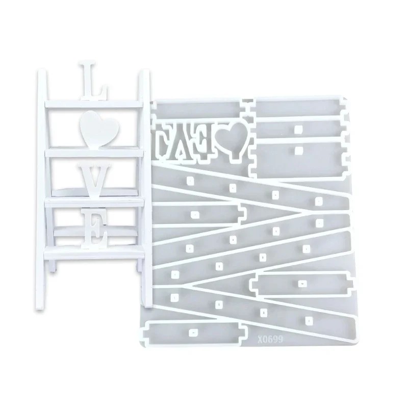 1세트 DIY 실리콘 사다리 모양 몰드, 수제 홈 오피 - Home Office Architecture 리뷰 및 가격