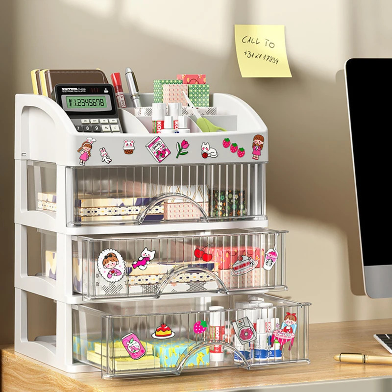 서랍 스타일 보관 상자 투명 보석 스킨 케어 제품 보관 - Home Office Desk With Drawers 리뷰 및 가격