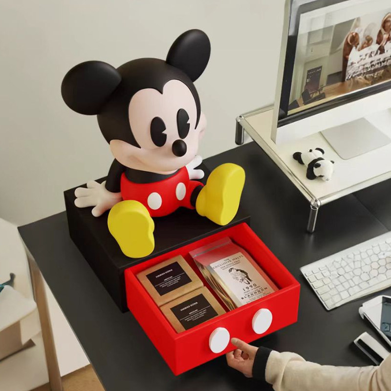 귀여운 마우스 모양 서랍 수납함 데스크탑 정리함 TV  - Home Office Desk With Drawers 리뷰 및 가격