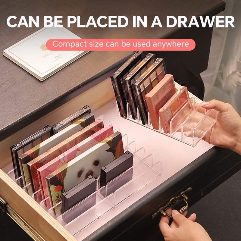 7 그리드 아크릴 테이블 화장품 선반 데스크탑 서랍 파 - Home Office Desk With Drawers 리뷰 및 가격