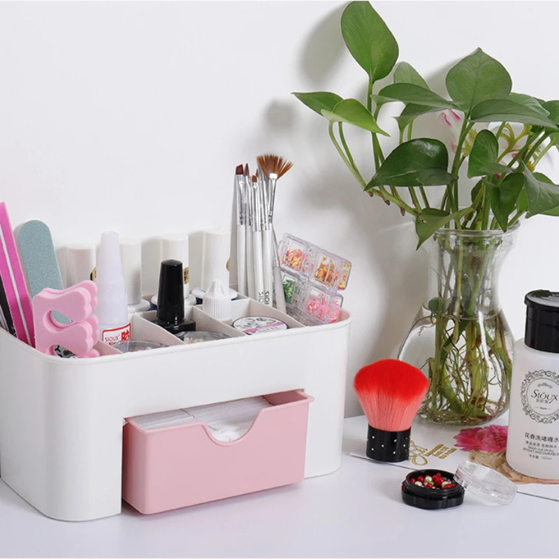 네일 아트 주최자 데스크탑 서랍 화장품 보관 상자 메이 - Home Office Desk With Drawers 리뷰 및 가격