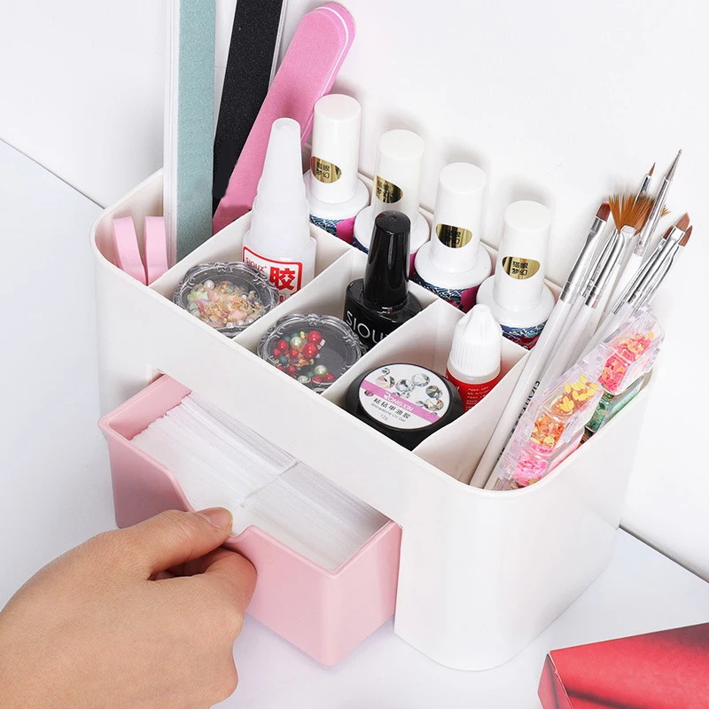 네일 아트 주최자 데스크탑 서랍 화장품 보관 상자 메이 - Home Office Desk With Drawers 리뷰 및 가격