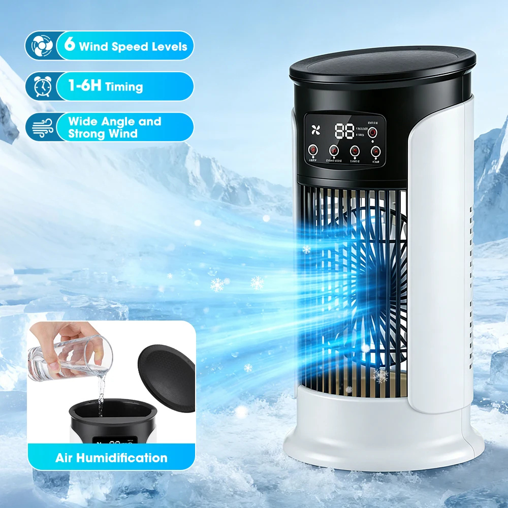 3 in 1 가정용 선풍기 에어컨 휴대용 6단계 에어쿨 - Home Office Gadgets 리뷰 및 가격