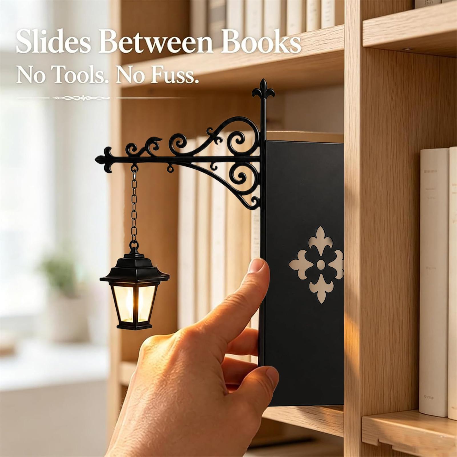 책장 램프 빈티지 LED 따뜻한 랜턴 장식 책장 조명  - Home Office Library 리뷰 및 가격