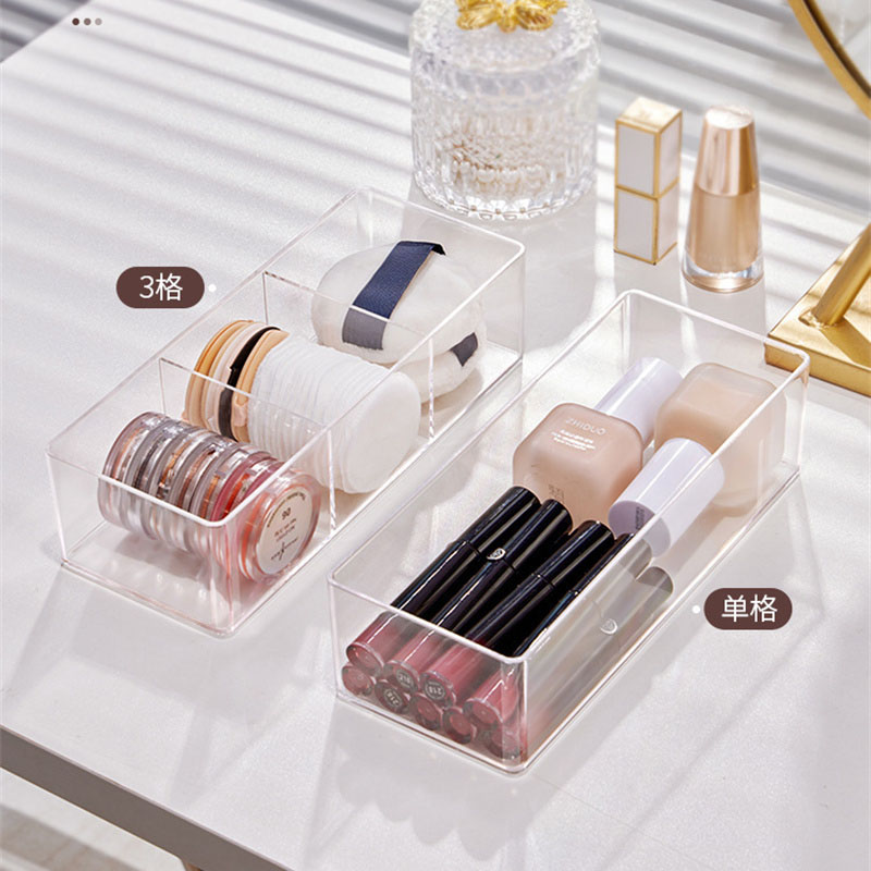 립스틱 메이크업 브러쉬를위한 아크릴 화장품 보관 상자  - Home Office Desk With Drawers 리뷰 및 가격