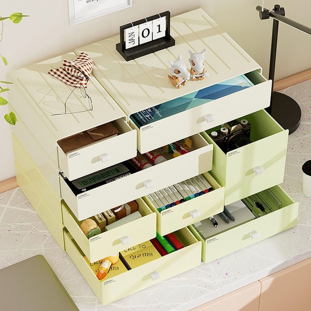 다채로운 데스크탑 쌓을 수 있는 정리함 서랍, 사무실  - Home Office Desk With Drawers 리뷰 및 가격