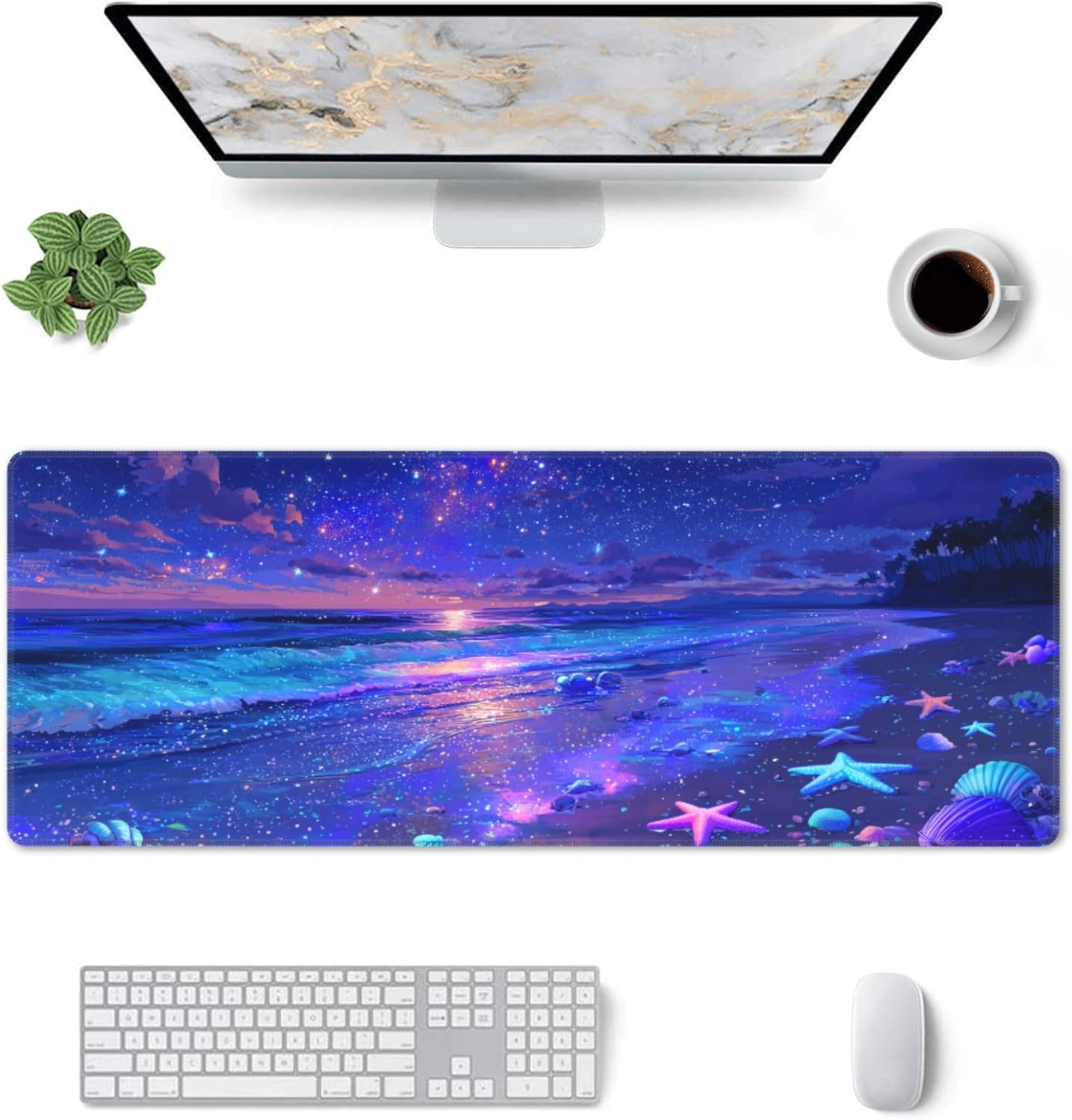 비치 테마의 확장형 게이밍 마우스 패드 – 게이머와 홈 - Mousepad Xl Extended 리뷰 및 가격